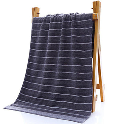 Ownkoti Gestreiftes Badetuch-Badetuch-Set