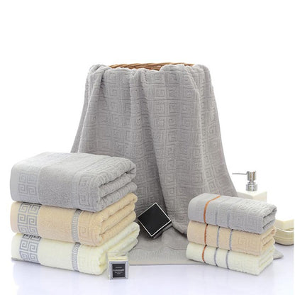 Ownkoti Weiches Badetuch-Spa-Handtuch-Set