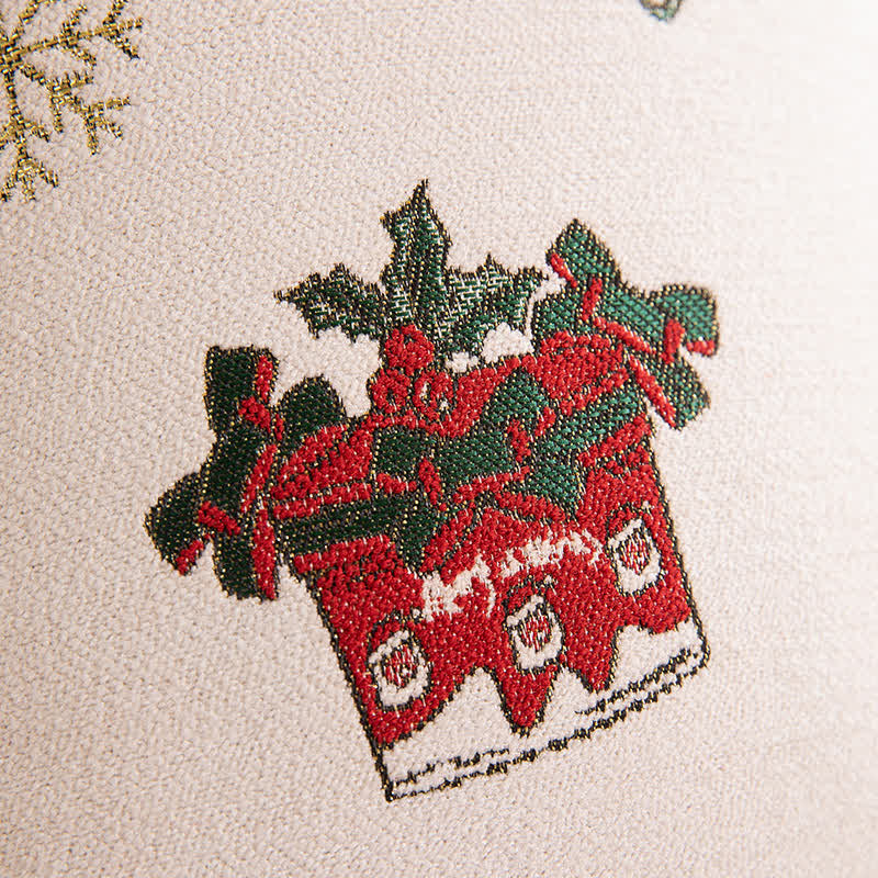 Luxuriöser Tischläufer für die Weihnachtsdekoration