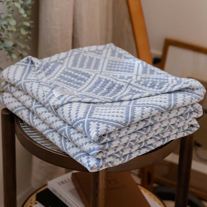 Ownkoti Plaid Dreilagige Steppdecke aus reiner Baumwolle - image 7