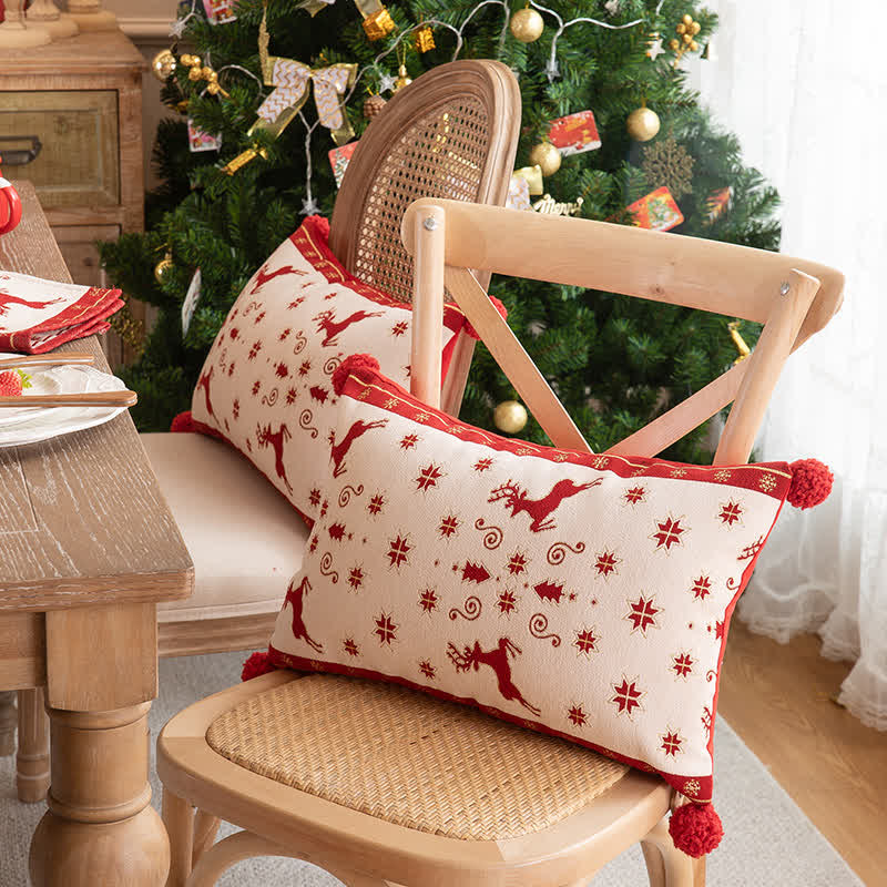 Luxuriöser Tischläufer für die Weihnachtsdekoration