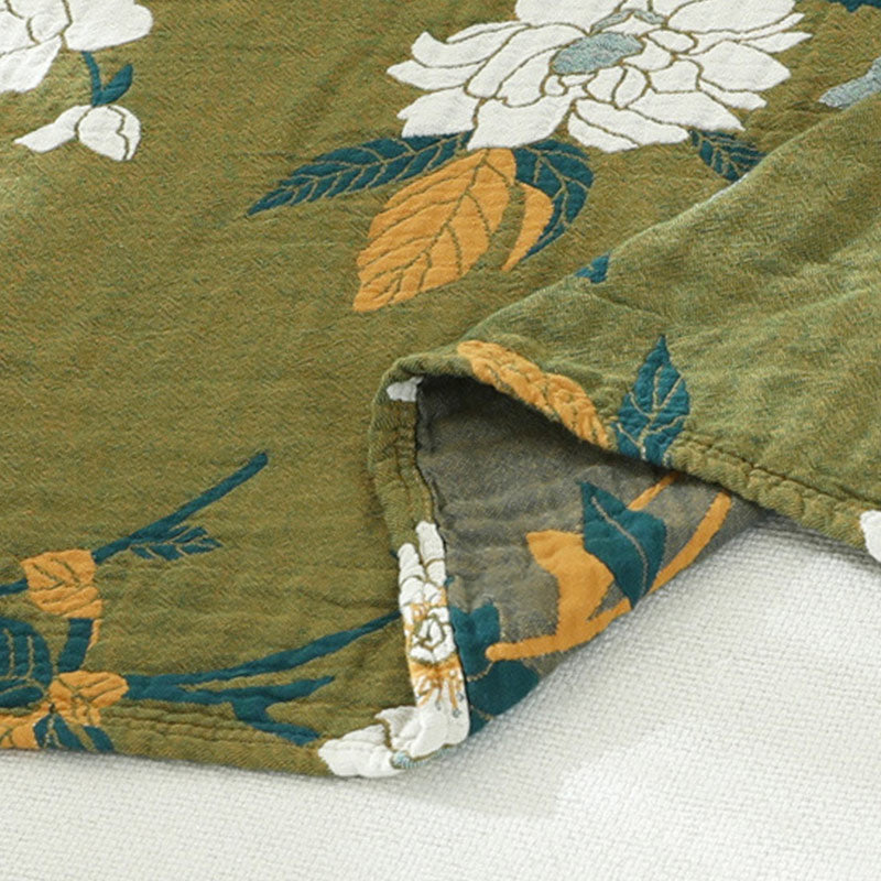 Ownkoti Wendedecke mit Blumenmuster, Couchbezug aus Baumwolle