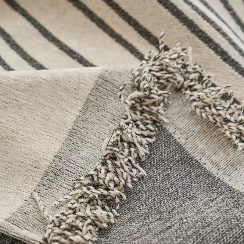 Ownkoti Chenille-Sofaschoner mit abstrakten Streifen