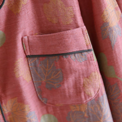 Gourd Cotton Langarm-Pyjama-Set