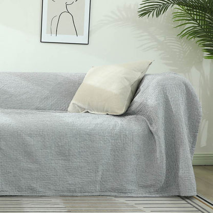 Ownkoti Plaid Sofadecke Gaze Sofabezug
