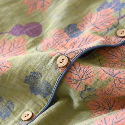 Gourd – Loungewear-Set aus Jacquard-Baumwolle