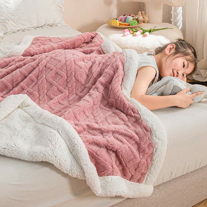 Ownkoti Puffy Cozy Wende-Überwurfdecke