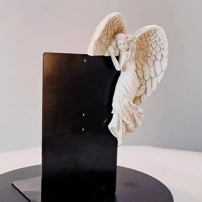 Ownkoti Türrahmen-Skulptur mit Engelsflügeln