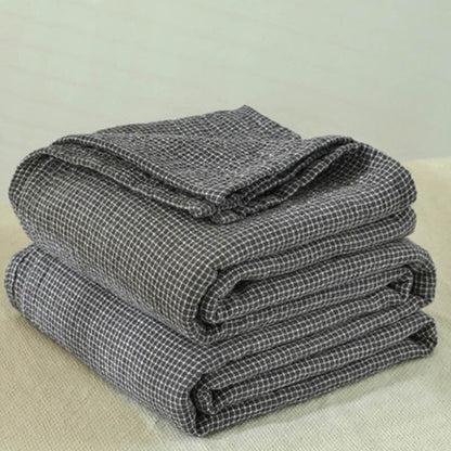 Ownkoti Plaid Sofadecke Gaze Sofabezug
