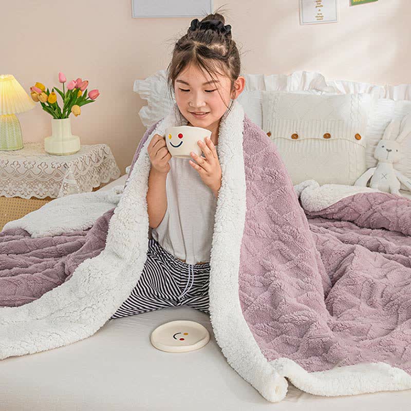 Ownkoti Puffy Cozy Wende-Überwurfdecke