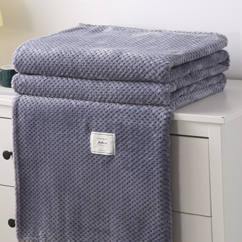 Moderne, leichte, weiche Überwurfdecke