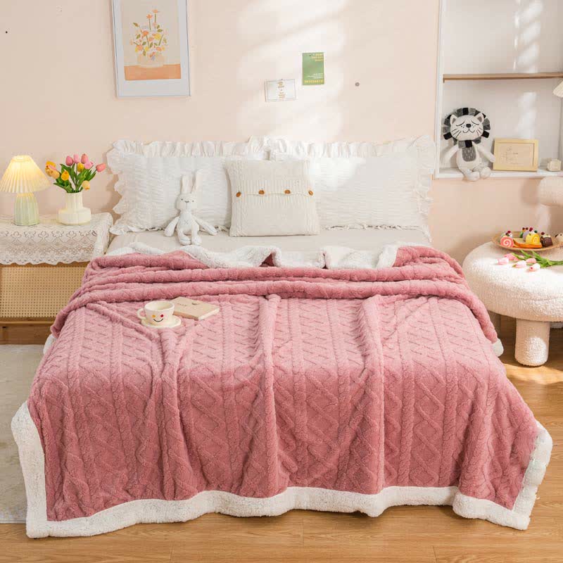 Ownkoti Puffy Cozy Wende-Überwurfdecke