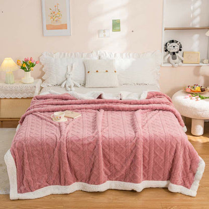 Ownkoti Puffy Cozy Wende-Überwurfdecke