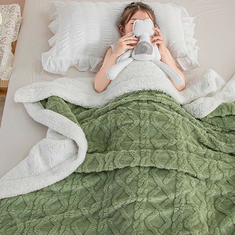 Ownkoti Puffy Cozy Wende-Überwurfdecke