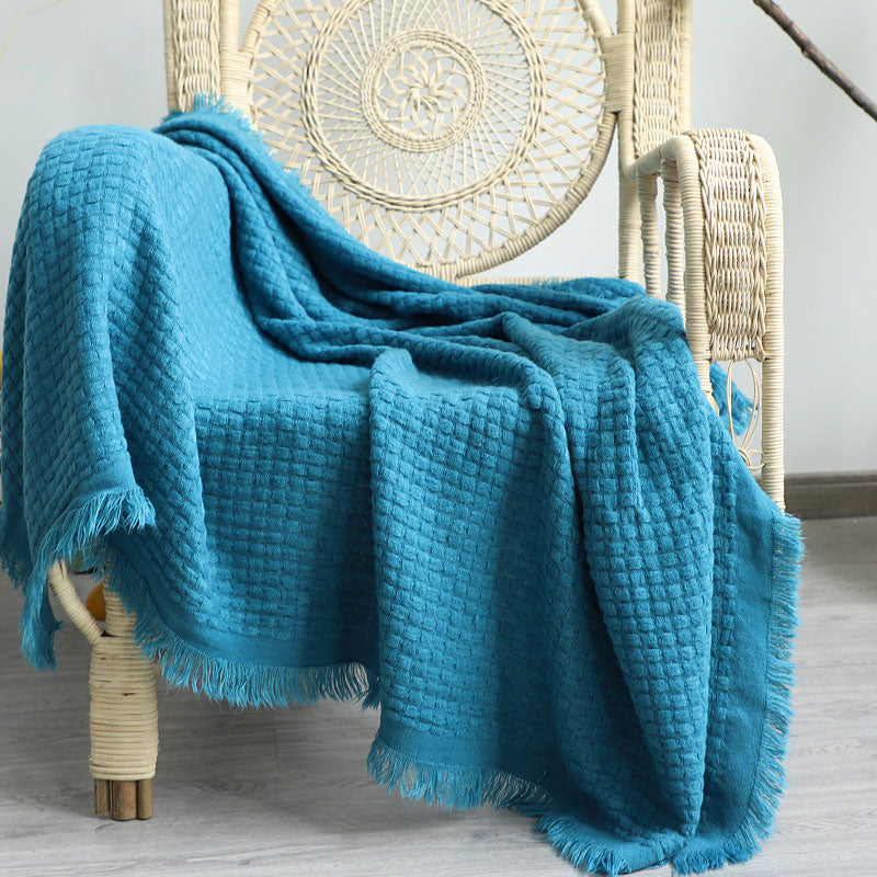 Ownkoti Home Decor – Bequeme Decke in Volltonfarbe