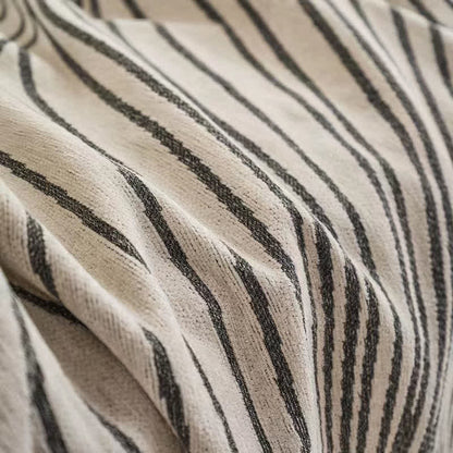 Ownkoti Chenille-Sofaschoner mit abstrakten Streifen